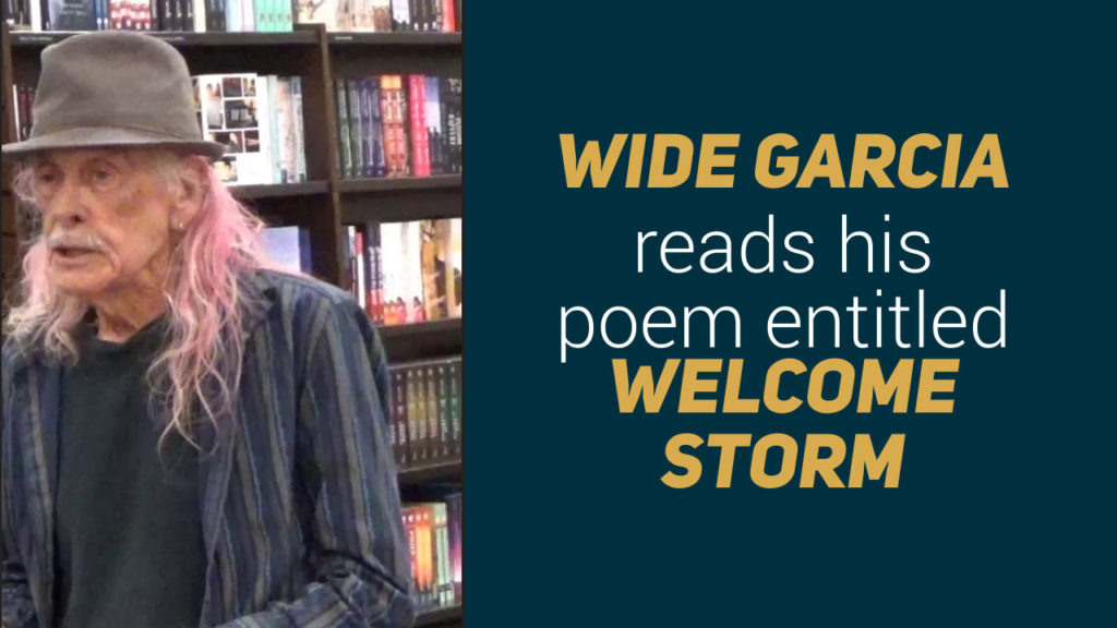 Welcome Storm by Wide Garcia from Maui Live Poet Society Barns & Noble 10-27-2017